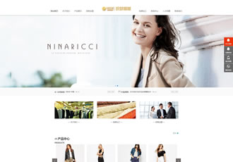 響應式服裝連鎖加盟店網(wǎng)站織夢模板HTML5品牌女裝
