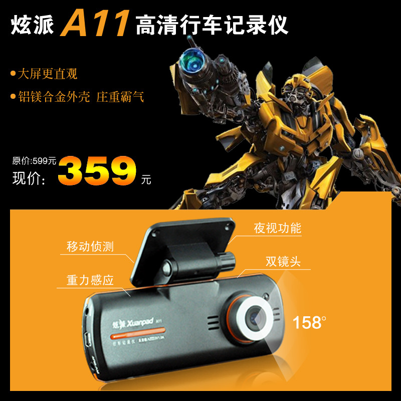 汽車用品行業(yè)記錄儀汽車配件主圖